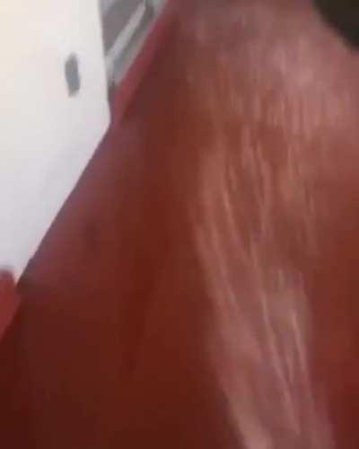 Better be lucky he had a layer of protection