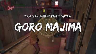 When you are too tired of Majima harassing and invading your privacy every second of your life in Kiwami