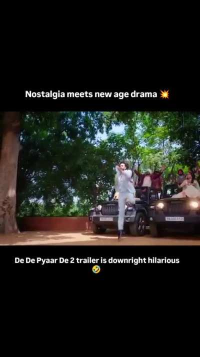 Romance meets chaos again.. buckle up for De de pyaar de 2 trailer out now