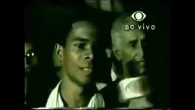 Negro Nazista💀 discutindo com Judeu no Rio de Janeiro, 1989