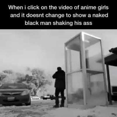Bruh anime?!?!? Who tf took my big butiful black men?