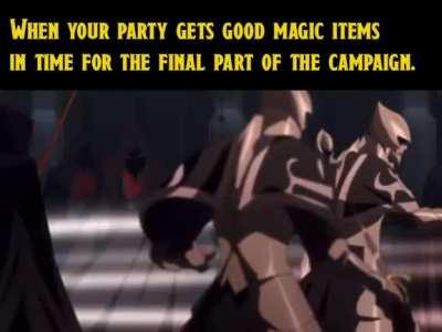 What are some of your favorite magic items you’ve used over the years?