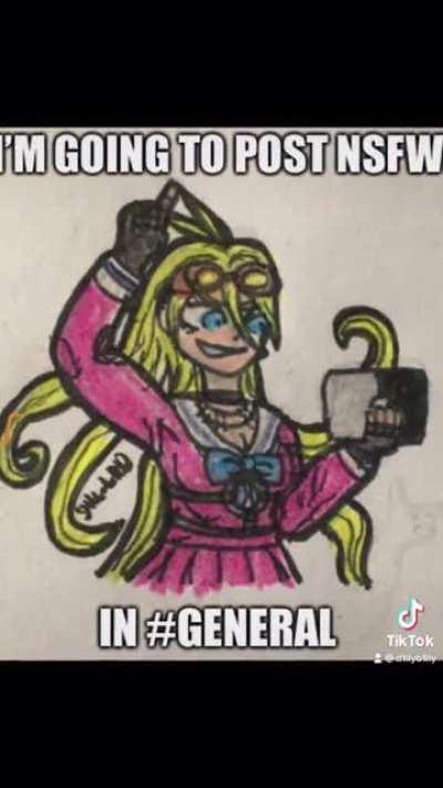 I’ll probably never draw her again but…