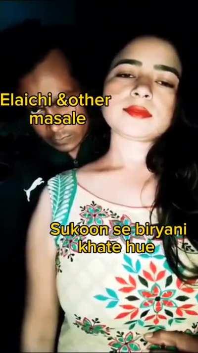 When you bite an Elaichi while having biriyani