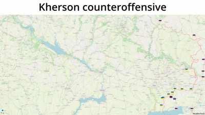 It's all Kherson counteroffensive