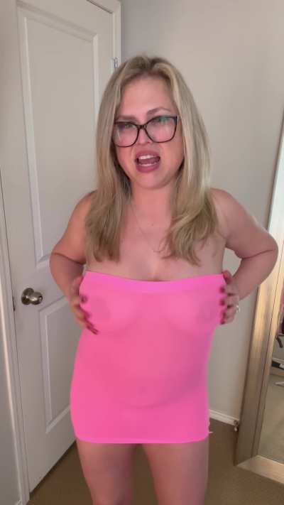 I love to dance for all of hubby's friends