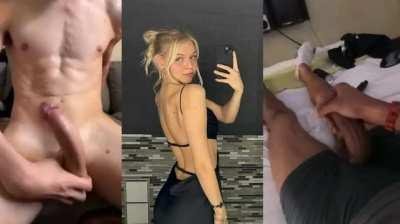 Blonde Babe makes them stroke