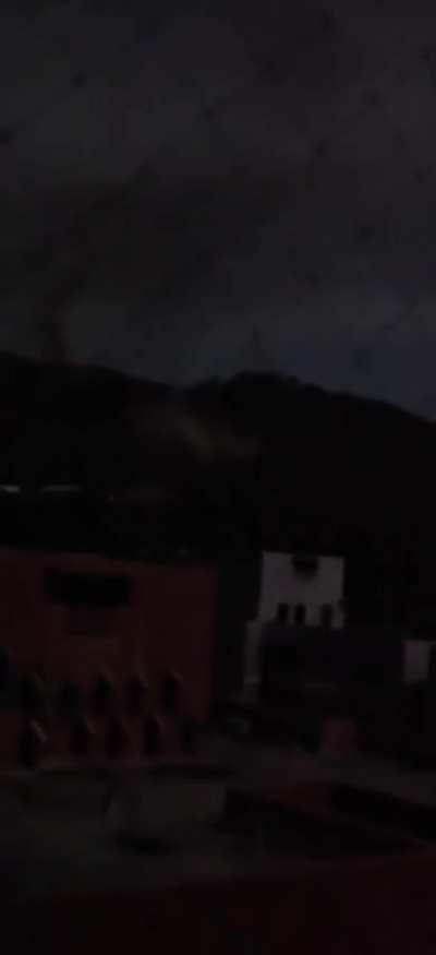 Small arms and Helicopter rocket fire in Caracas - January 3, 2026