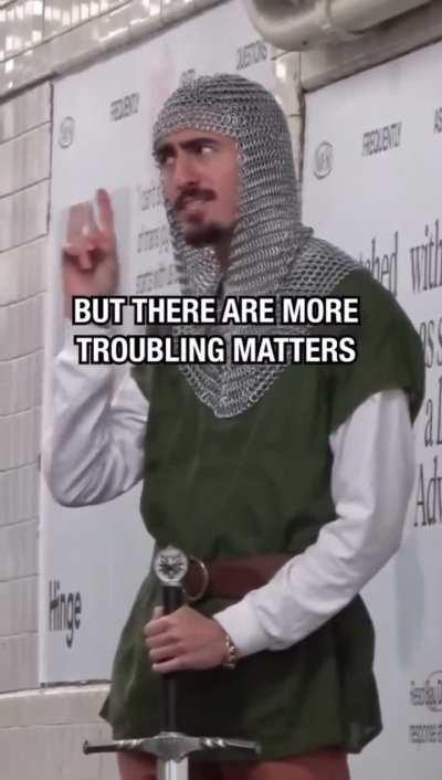 Giving side quests to strangers