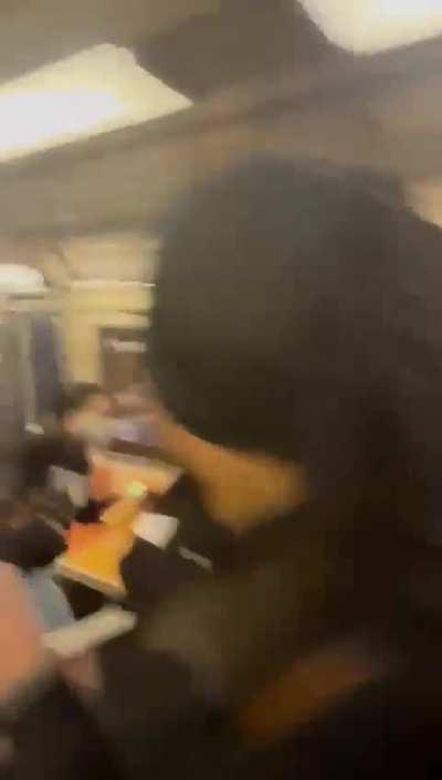 Fight on subway leads to a shooting