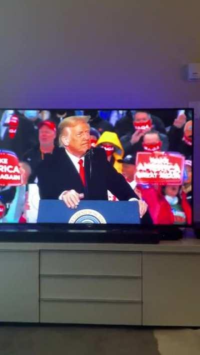 Did anybody else catch this guy in the blue vest? Can’t say I’m surprised anymore.