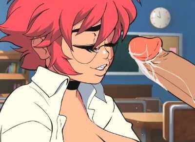 Maxine enjoying a huge cock (by @YvesBalak)