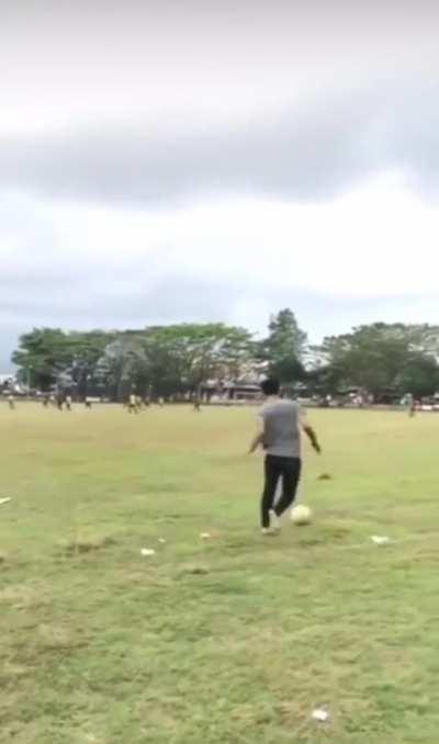 soccer game turns to rocket league 