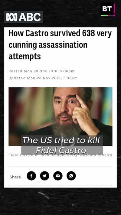 The U.S. is backing protesters in Cuba who are working with literal terrorists in Miami. - Video from 2021