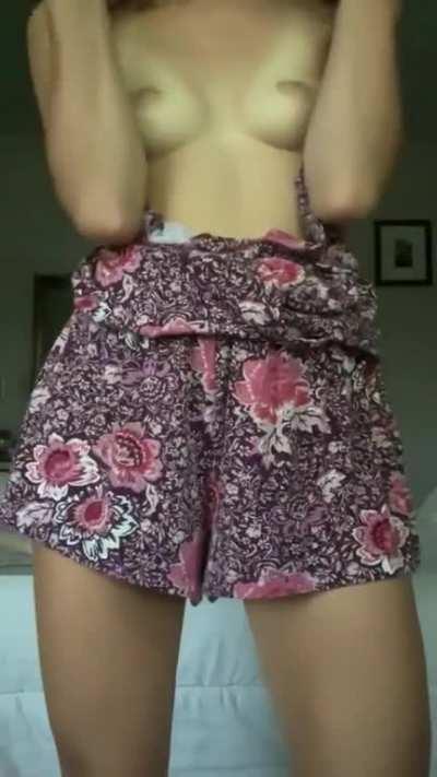 I miss the days I could wear a romper outside with nothing underneath...