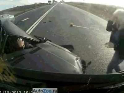 Luckiest man in the road [classic]