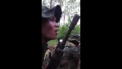 Compilation of PDF, ethnic Mon, ethnic Karen, and ABSDF rebels during battle against the junta in Yephyu Township, Myanmar (Burma) [Aug 19-25; music from source]