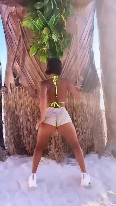 Having some fun in the sand