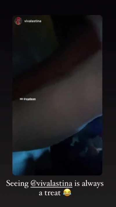 Syd showing off at a party 🤩