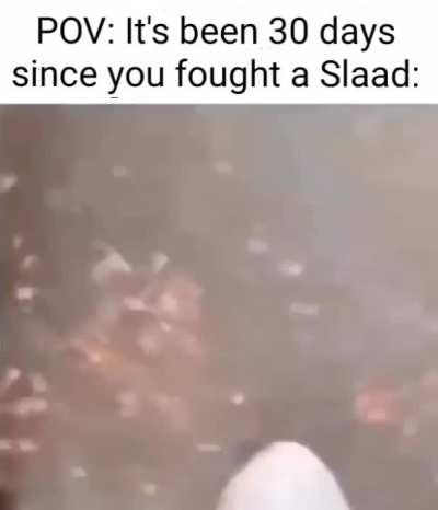 The DM did say your character was experiencing abdominal pain. But you never checked....