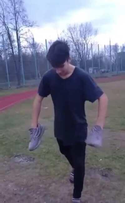 HMFT after trying to backflip