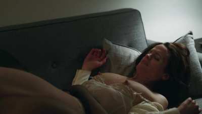 Elizabeth Reaser long nipples sucked in Easy season 2 (2017)