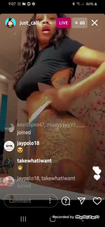 Just call me Dimples... red ass