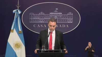 Manuel Adorni se refirió a los dichos de Albistur y lo tildó de: 