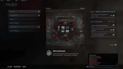 This is the 6th or 7th aimbotter I run into in the span of half an hour, the game is literally unplayable in the higher brackets of SBMM, can we get him banned? Also IW PLEASE do something about this I have 30 players blocked and reported, most of them ar