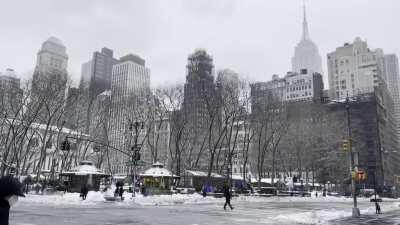 Midtown was quiet today