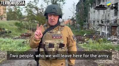 Wagner head Prigozhin reveals Russia's new Wunderwaffe, which allegedly will be able to stop the coming Ukrainian offensive.