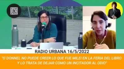 O'Donnel no puede creer lo que fue Milei en la feria del Libro. Hay un ensanchamiento de su base electoral, muchos jubilados y mujeres.