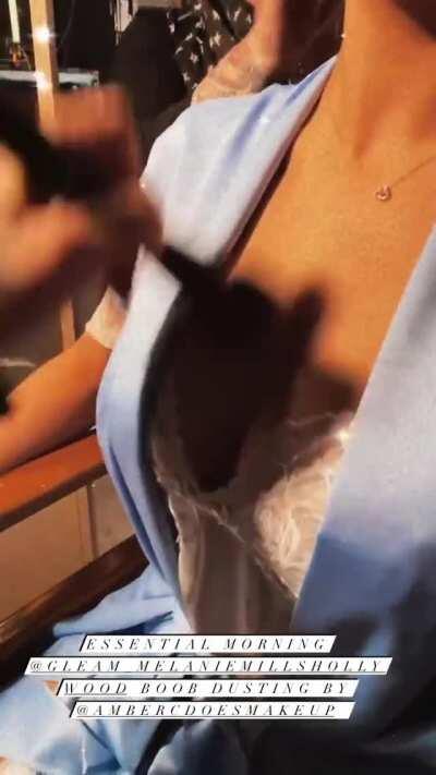 Boob Dusting