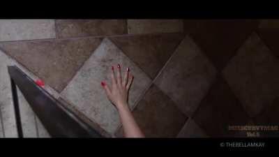 IG Models: Amber Nova and Bella Mkay on Video shoot for MissCurvyMag Vol.5