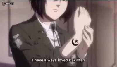 Mikasa will sacrifice her own life for Pakistan