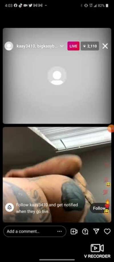 big kay brazy spanking herself