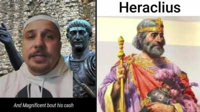 Show me a legitimate Roman Emperor and I’ll rap.