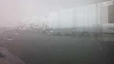 It's a bit rainy today