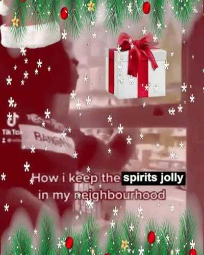 Keep the joyfulness in the neighbourhood