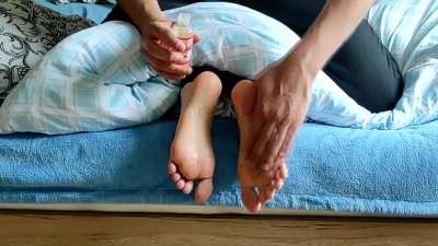 What about tickling with oil?