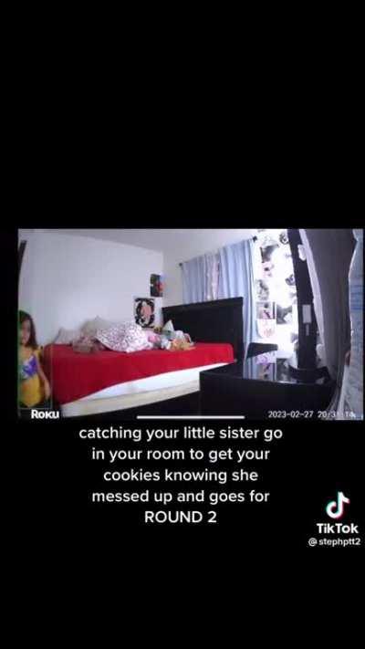 she thought she was slick