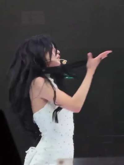 Mina performing 'Stone Cold' at TWICE World Tour in Bangkok - 251214