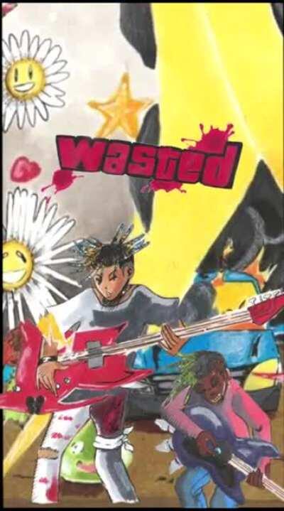 iPhone X Live WASTED wallpaper