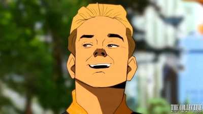 Omni-Man, Homelander & Superman having a conversation (credits to The Collective Animation)