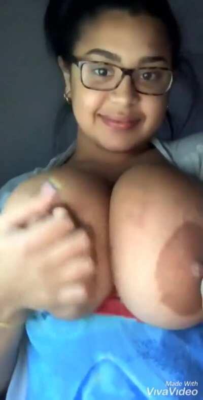 MINE! Mexican Chick - MASSIVE BREAST