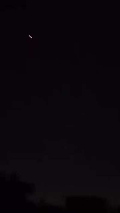 Indian AD intercepting Pakistani missiles and drones over Jammu region.[OC]