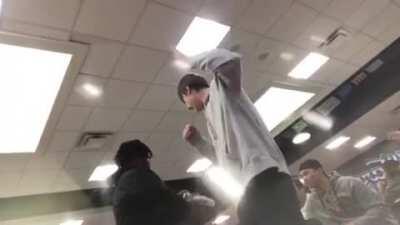 Fight during school (before quarantine)