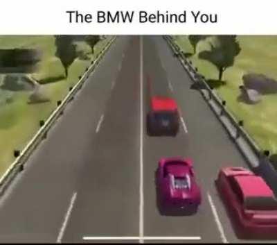 типичный водитель BMW ))