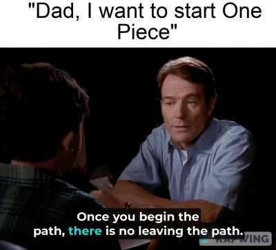 Beginning the longest-running anime, Son, that's a big commitment!