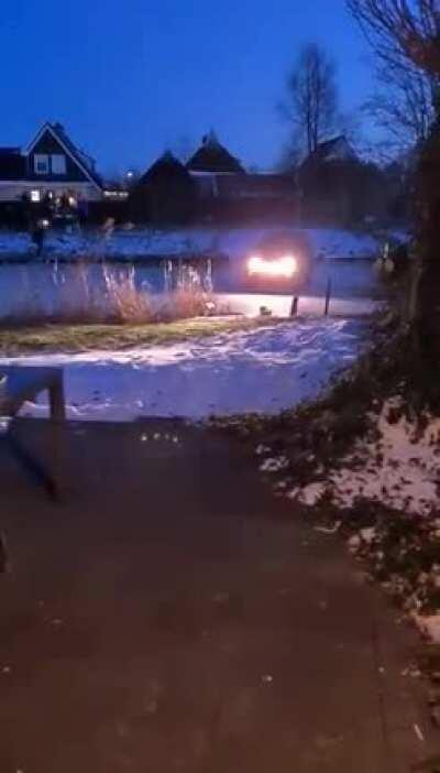 The Netherlands strikes again with their ice.